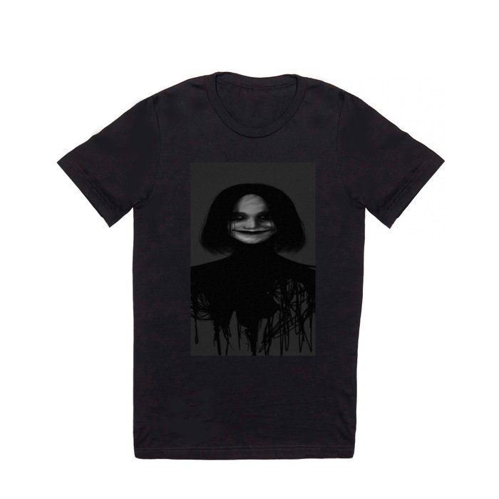 horror scary art for Psychological lovers women and men T Shirt