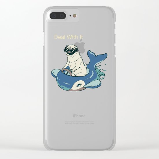 Deal With It Clear iPhone Case