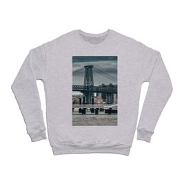 New York City Williamsburg Bridge Crewneck Sweatshirt