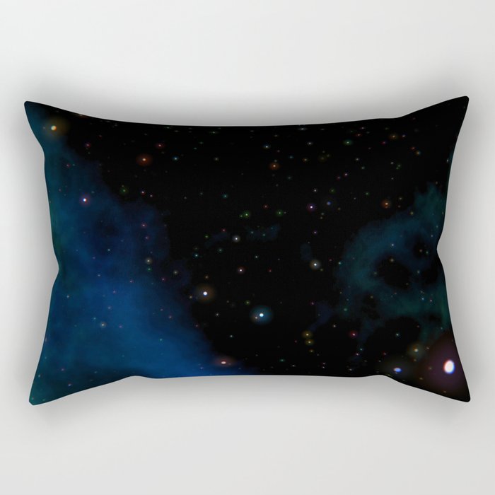 Glitch Universe Rectangular Pillow