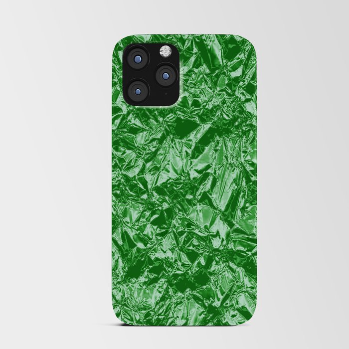 Light Green Foil Modern Collection iPhone Card Case