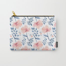 pink flower Carry-All Pouch
