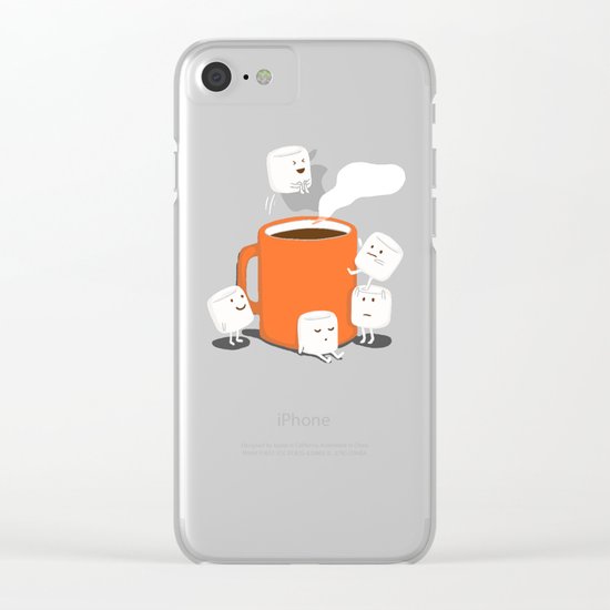 Cannonball Clear iPhone Case