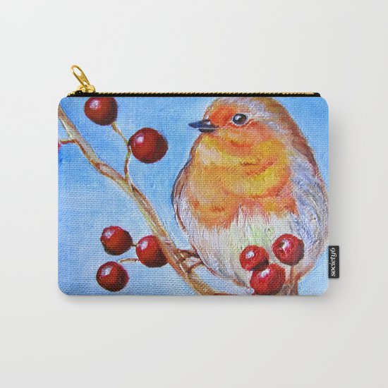 Robin Redbreast Carry-All Pouch