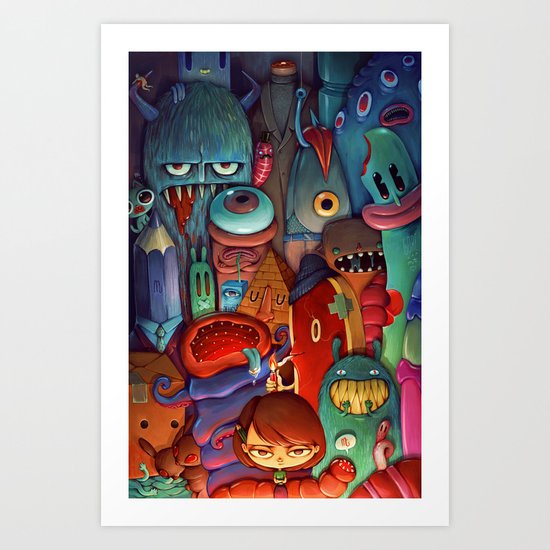 The Army of Me Art Print