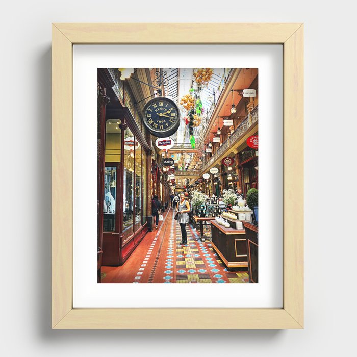Strand Arcade Sydney 2 Recessed Framed Print