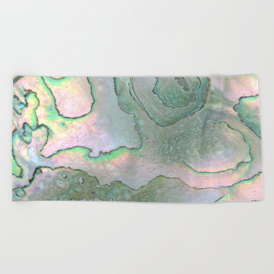 Shell Texture Beach Towel