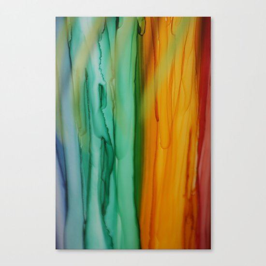 Blue and Yellow Canvas Print