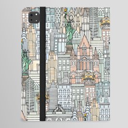 New York watercolor iPad Folio Case