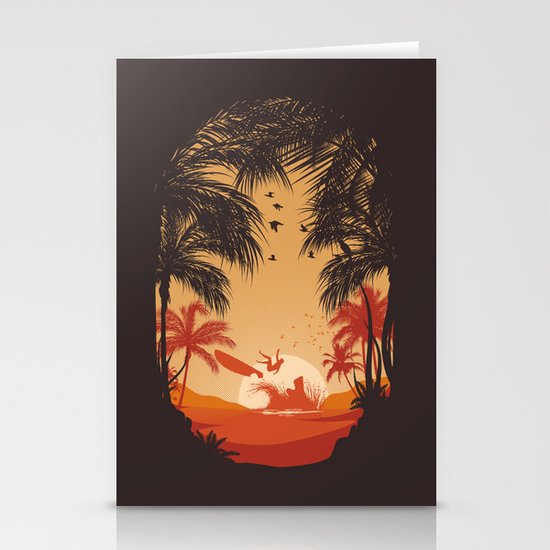Summertime Madness Stationery Cards