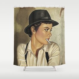 Detective Shower Curtain