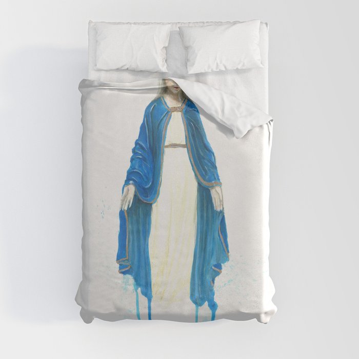 The Virgin Mary Duvet Cover