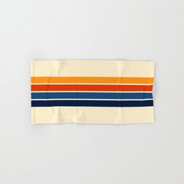 Classic Retro Stripes Hand & Bath Towel