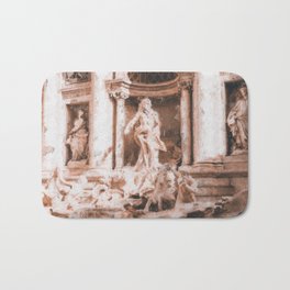 Trevi Fountain Bath Mat | Italy, Romeitaly, Monuments, Idyllic, Rometrevifountain, Rome, Baroque, Mythology, Europe, Fountain 