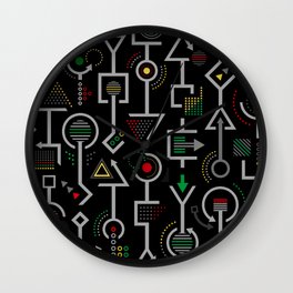 Circuitry Wall Clock