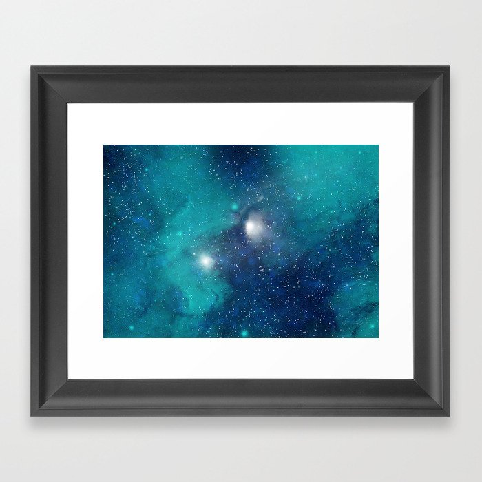 Kari Nebula Framed Art Print