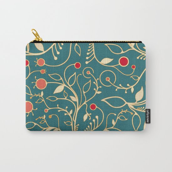 Vintage vines Carry-All Pouch
