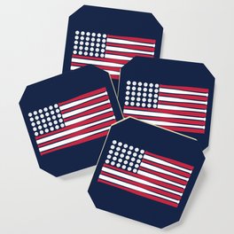 USA Baseball Flag Coaster