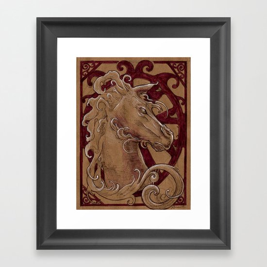 The Guardian Framed Art Print