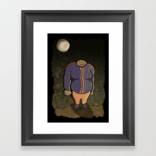 Moon Patrol Framed Art Print