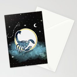 Scorpio [Zodiac Signs]  Stationery Card