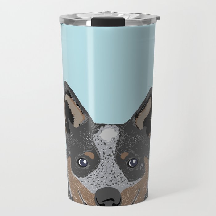 Kellan - Cattle Dog gifts for dog lovers and australian cattle dog gifts for dog person Travel Mug