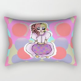Porcelain Doll House (Melanie Martinez Fan art) Rectangular Pillow