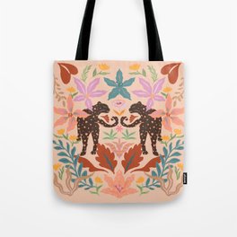  Blush Whimsical Garden Tote Bag