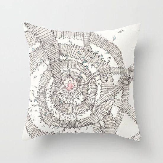 Santa is coming!!! Throw Pillow