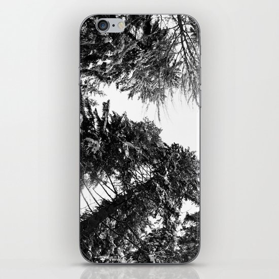 snow + trees iPhone & iPod Skin