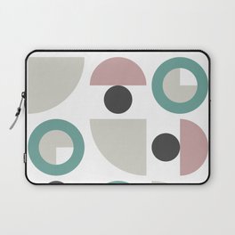 Classic geometric arch circle composition 6 Laptop Sleeve