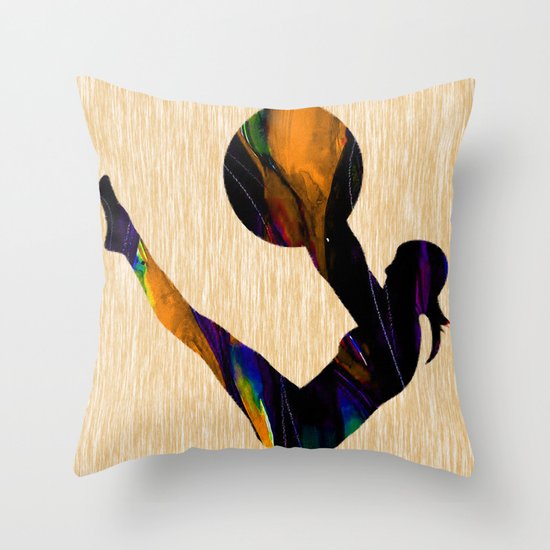 Fitness Throw Pillow