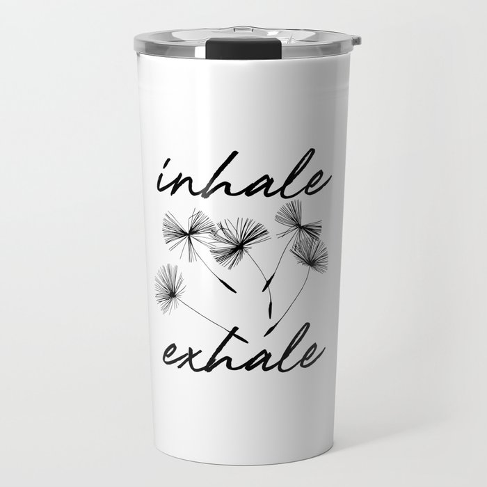 Inhale-exhale Travel Mug