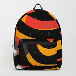 African Art Abstract Jungle #Pattern #Design Backpack