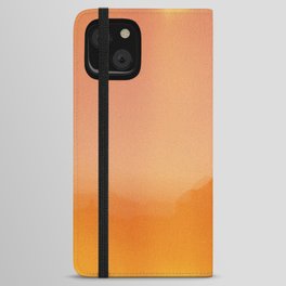 Orange Peaks || Sedona Sunrise iPhone Wallet Case