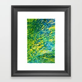 Lush Lightning Framed Art Print