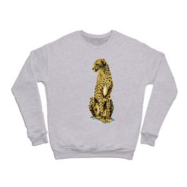 Cheetah - Gold Crewneck Sweatshirt