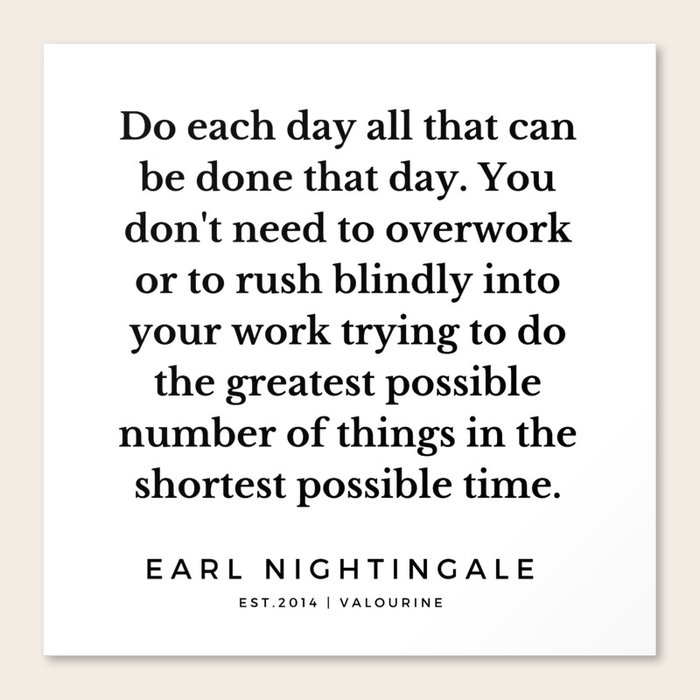 42 Earl Nightingale Quotes 190829 Canvas Print By Quotes And 