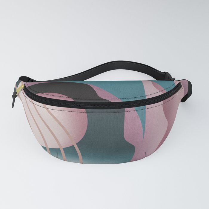 Pink cloud in the night sky Fanny Pack