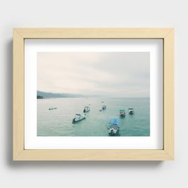 Bay of Banderes, Puerto Vallarta, Mexico Recessed Framed Print