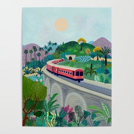 Sri Lanka Railway Poster