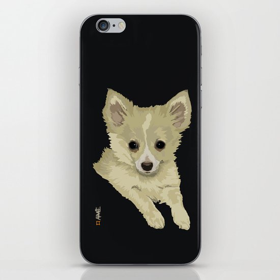Long Hair Chihuahua iPhone & iPod Skin