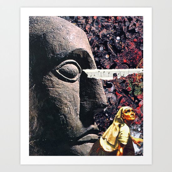 Seeking Art Print
