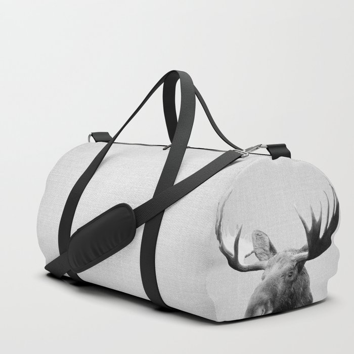 Moose - Black & White Duffle Bag