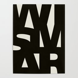 Wismar Typografie Poster