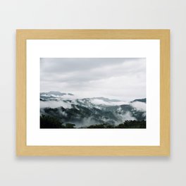 Travel photography print “Phetchabun Mountains” photo art made in Thailand. Framed Art Print Art Print Framed Art Print