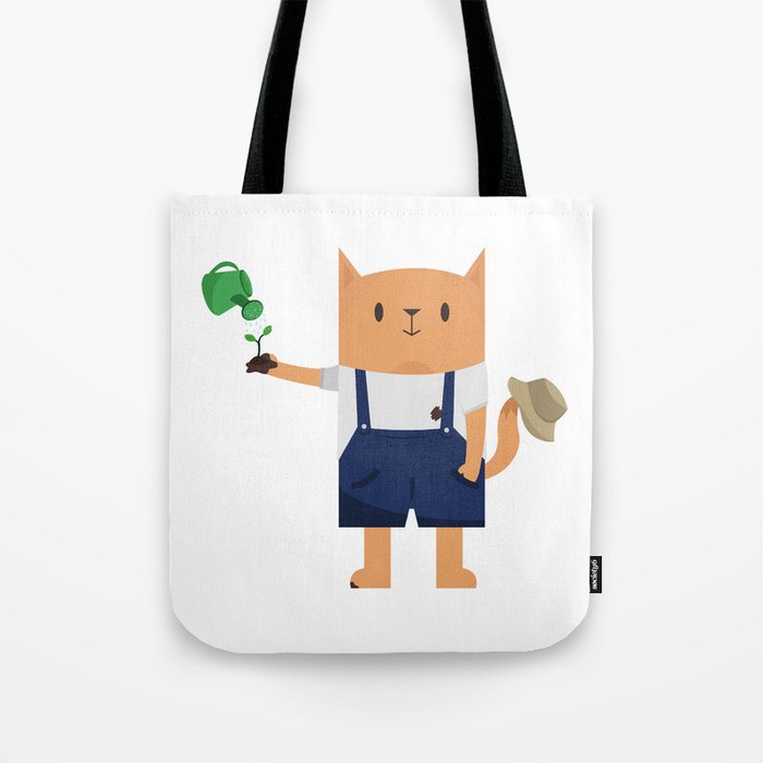 The Nature Cat Tote Bag