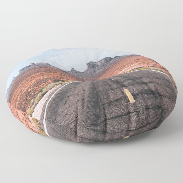 Monument Valley Floor Pillow