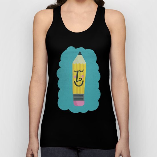 FRIENDLY PENCIL Unisex Tank Top
