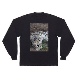 Snow Leopard Long Sleeve T Shirt
